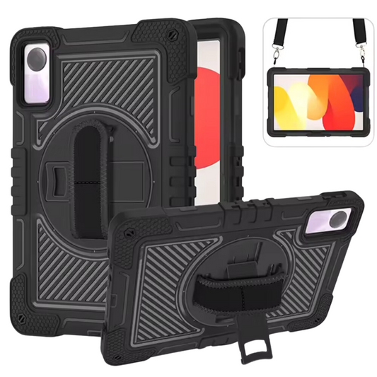Estuche Protector Antichoque con correa para Tablet Samsung Galaxy